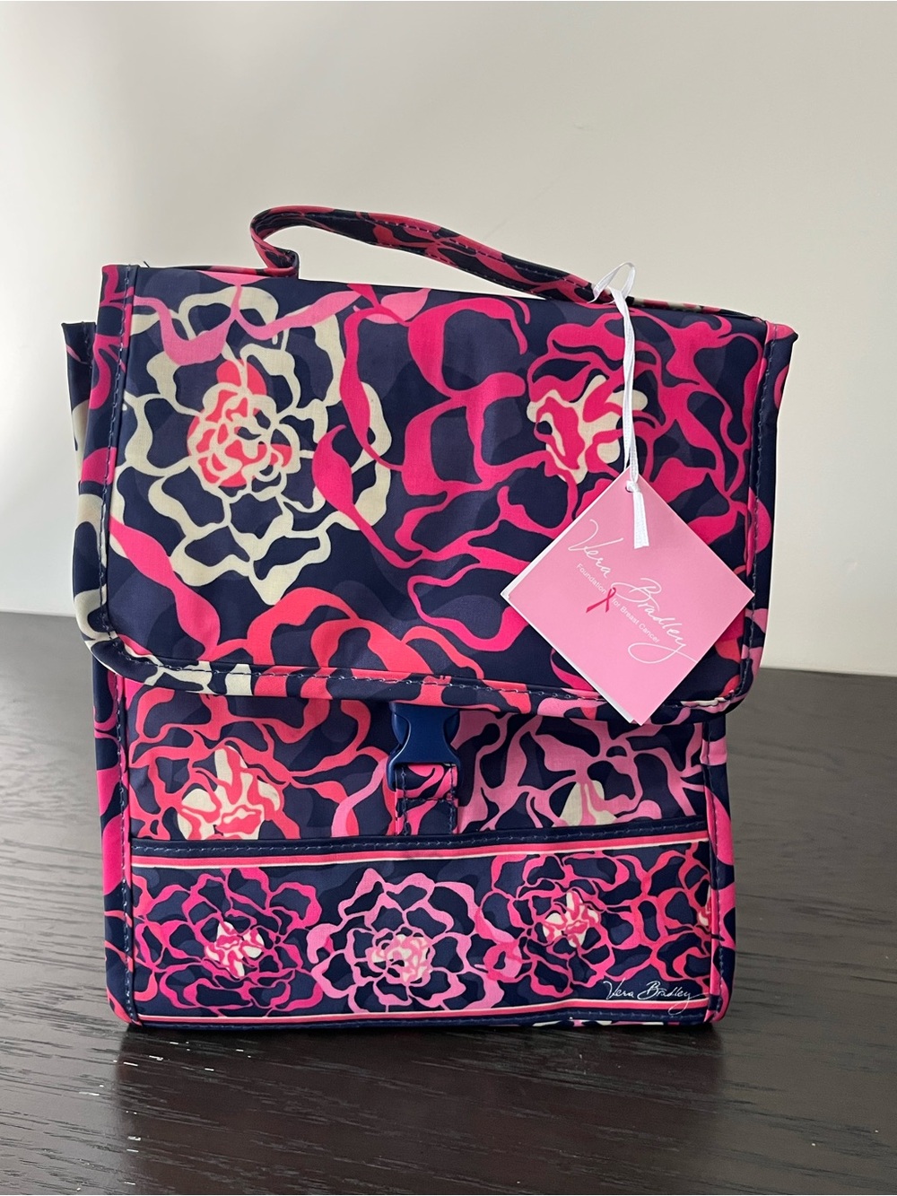 Vera Bradley Lunch Sack Bag in "Katalina Pink" Pattern